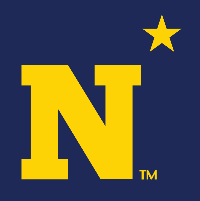 Navy Midshipmen 1942-Pres Alternate Logo v2 iron on transfers for T-shirts